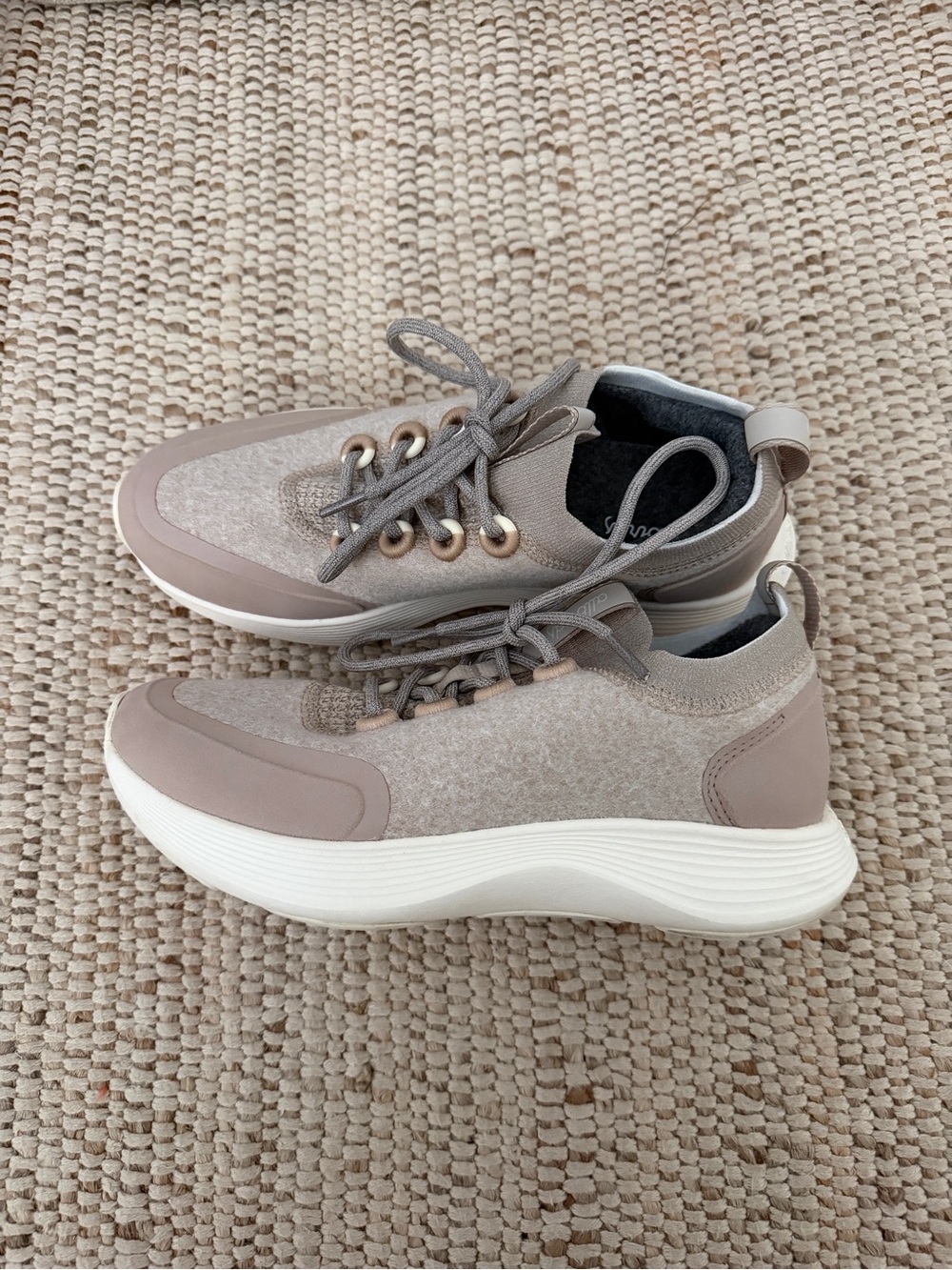 Womens Allbirds Wool Strider Shoe Beige Running Walking Sneakers